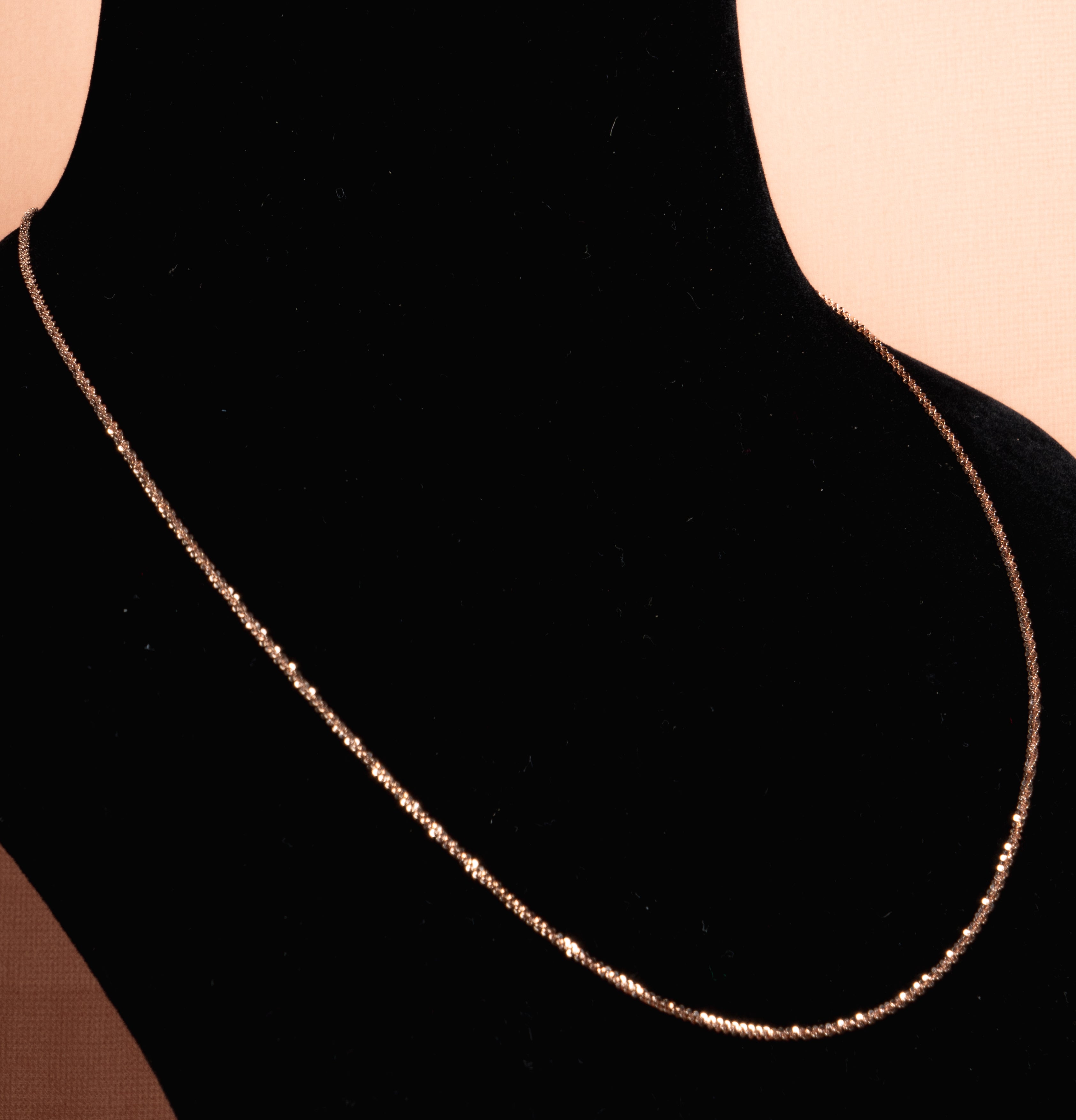 Rosalind Rose-Tone Sparkle Chain