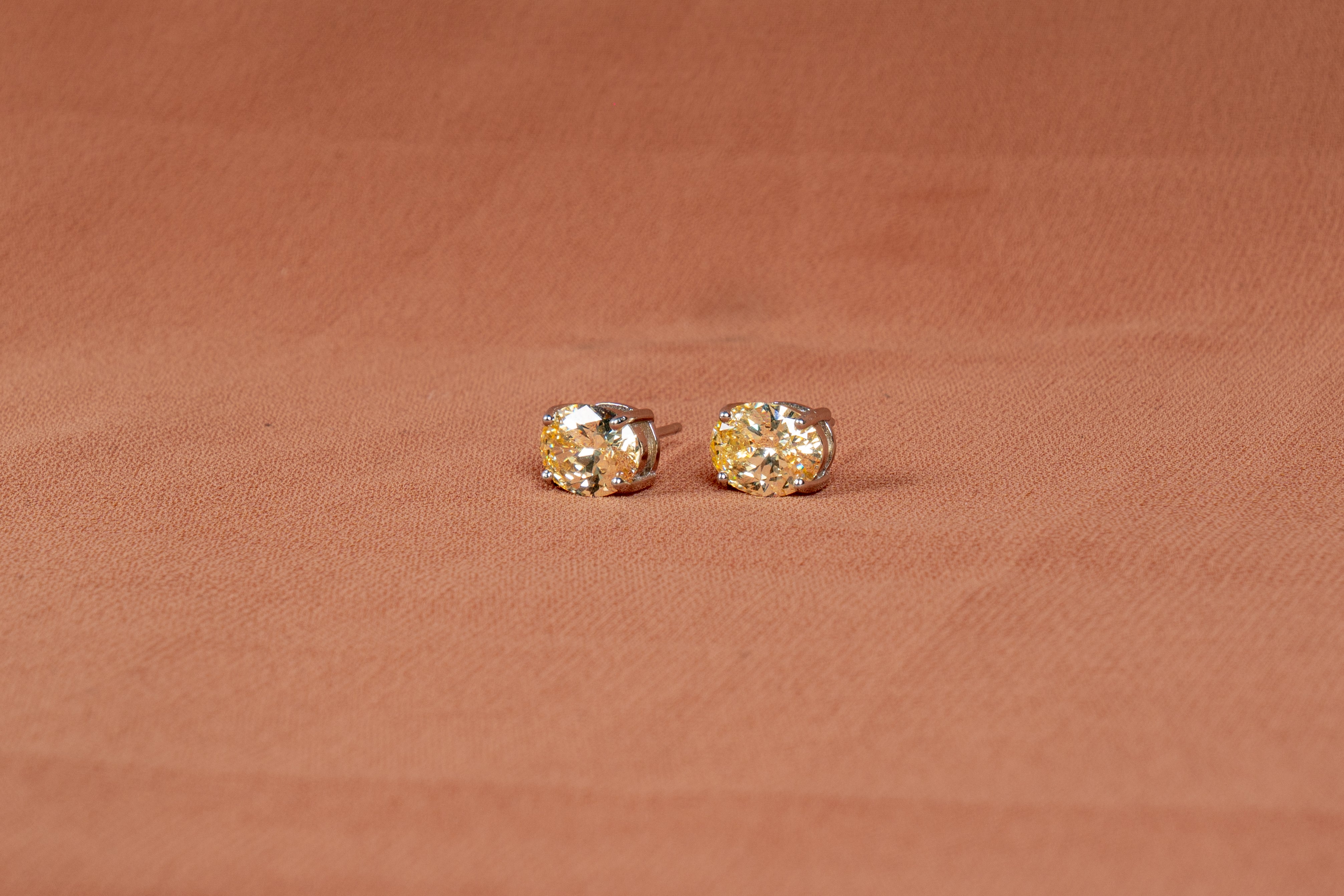 Lumiora Solitaire Necklace and Stud Earrings Set