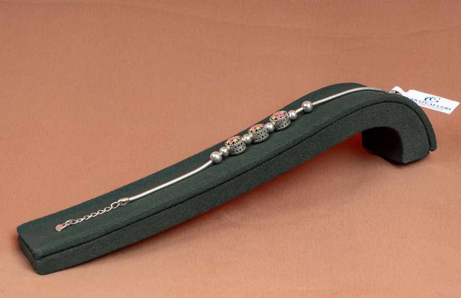 Roselle Bloom Bead Bracelet